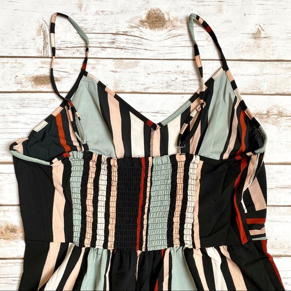 Angie striped sleeveless jumpsuit - Picture 8 of 9